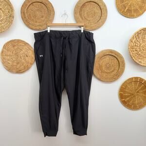 Under Armour Black Joggers Pants Plus Size 3X